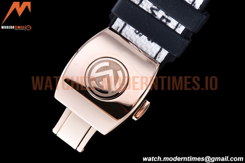 Franck Muller - Vanguard Mens FR2 Dia RG/RU Wht/Num ABF A2824