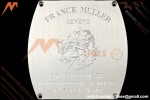Franck Muller - Vanguard Yachting V45 Silver Dragon King Full Diamond Grn/Dia Black Leather Strap ABF A2824 | 프랭크 뮬러 - 뱅가드 요팅 V45 실버 드래곤 킹 풀 다이아몬드 그린/다이아몬드 블랙 가죽 스트랩 ABF A2824