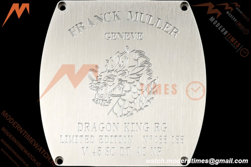 Franck Muller - Vanguard Yachting V45 Silver Dragon King Full Diamond Blu/Dia Blue Nylon Strap ABF A2824 | 프랭크 뮬러 - 뱅가드 요팅 V45 실버 드래곤 킹 풀 다이아몬드 블루/다이아몬드 블루 나일론 스트랩 ABF A2824