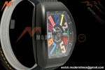 Franck Muller - Vanguard V45 Black PVD/NY Black Nylon Strap ABF A2824
