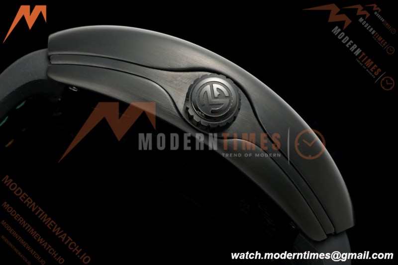 Franck Muller - Vanguard V45 Black PVD/NY Black Nylon Strap ABF A2824