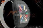 Franck Muller - Vanguard V45 Carbon Color Dream CAB/NY Black Nylon Strap ABF A2824