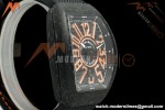 Franck Muller - Vanguard V45 Carbon RG Markers CAB/NY Blk/Wht Nylon Strap ABF A2824