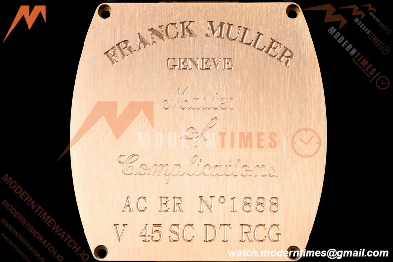 Franck Muller - Vanguard V45 Zvonimir RG/LE Blk/Num ABF A2824
