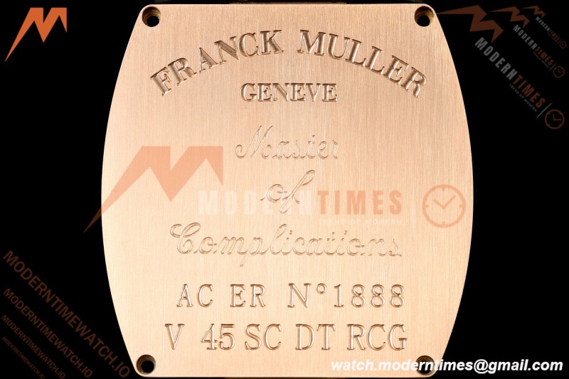 Franck Muller - Vanguard V45 Skenderbeu RG/LE Red/Num ABF A2824