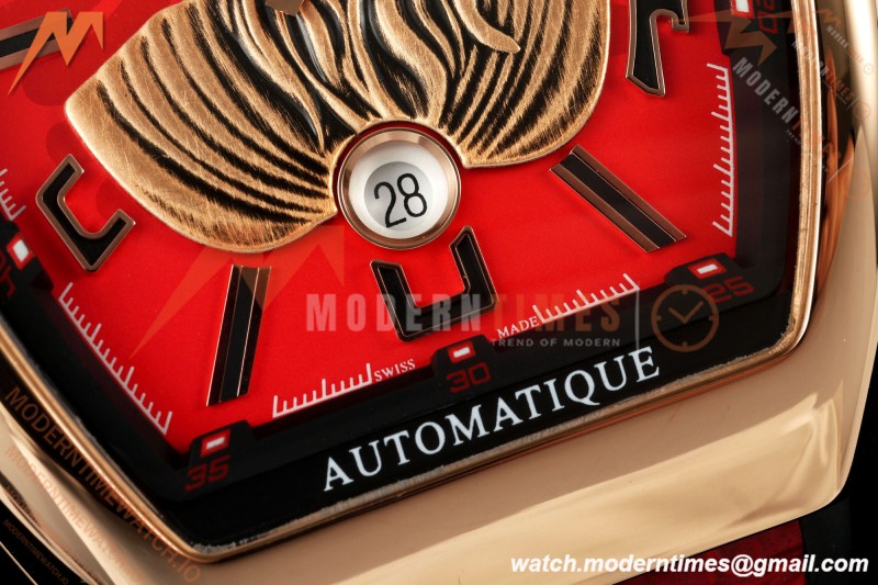 Franck Muller - Vanguard V45 Skenderbeu RG/LE Red/Num ABF A2824
