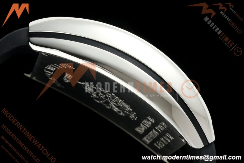 Franck Muller - Vanguard Yachting V45 Silver Dragon King Blk/Num Black Nylon Strap ABF A2824