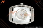 Franck Muller - Vanguard Yachting V45 Silver Dragon King Blk/Num Black Nylon Strap ABF A2824