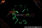 Franck Muller - Vanguard Yachting V45 Silver Dragon King Grn/Num Green Leather Strap ABF A2824