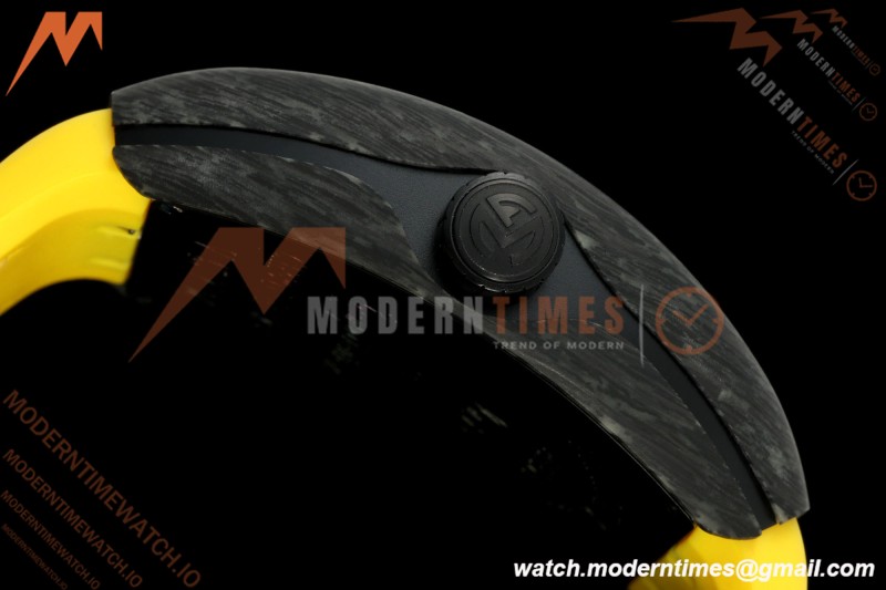 Franck Muller - Vanguard V45 Classic Carbon Orange Markers CAB/LE Black Dial ABF A2824 | 프랭크 뮬러 - 뱅가드 V45 클래식 카본 오렌지 마커 CAB/LE 블랙 다이얼 ABF A2824