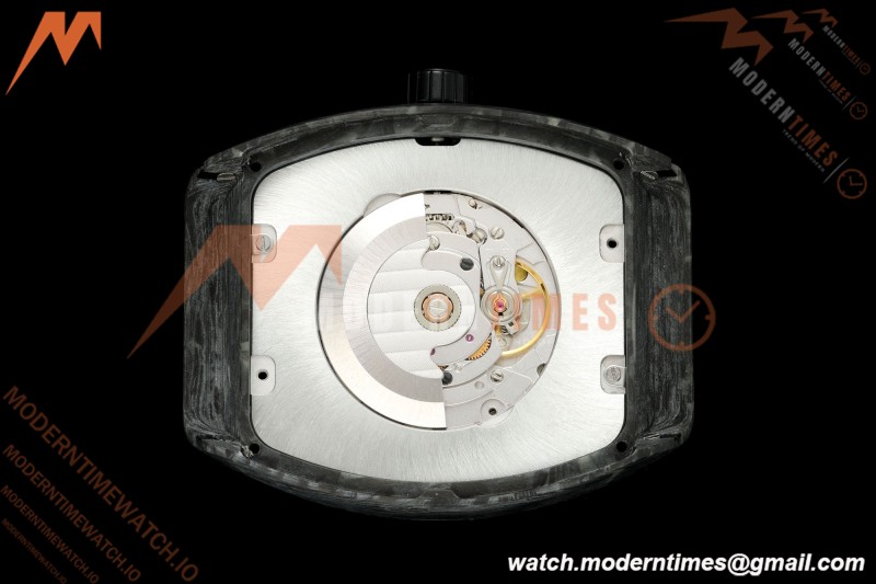 Franck Muller - Vanguard V45 Classic Carbon Orange Markers CAB/LE Black Dial ABF A2824 | 프랭크 뮬러 - 뱅가드 V45 클래식 카본 오렌지 마커 CAB/LE 블랙 다이얼 ABF A2824