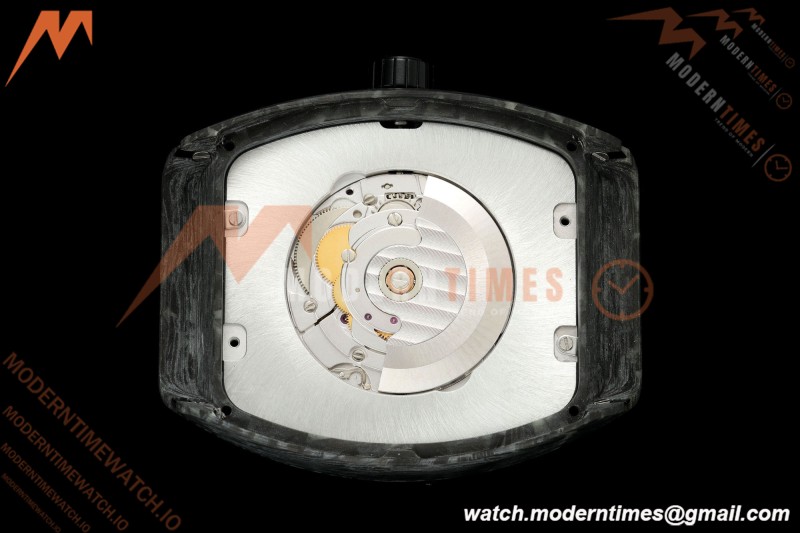 Franck Muller - Vanguard V45 Classic Carbon Orange Markers CAB/LE Black Dial ABF A2824 | 프랭크 뮬러 - 뱅가드 V45 클래식 카본 오렌지 마커 CAB/LE 블랙 다이얼 ABF A2824