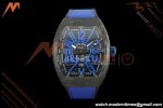 Franck Muller - Vanguard V45 Classic Carbon Blue Markers CAB/NY Black Dial ABF A2824 | 프랭크 뮬러 - 뱅가드 V45 클래식 카본 블루 마커 CAB/NY 블랙 다이얼 ABF A2824