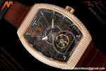 Franck Muller - Vanguard Men's Collection V45 Dia RG/Brn LE Black Dial ABF A23J
