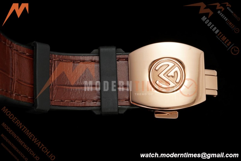 Franck Muller - Vanguard Men's Collection V45 Dia RG/Brn LE Black Dial ABF A23J