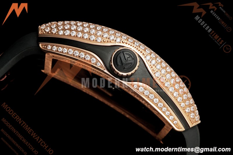 Franck Muller - Vanguard Men's Collection V45 Dia RG/Brn LE Black Dial ABF A23J