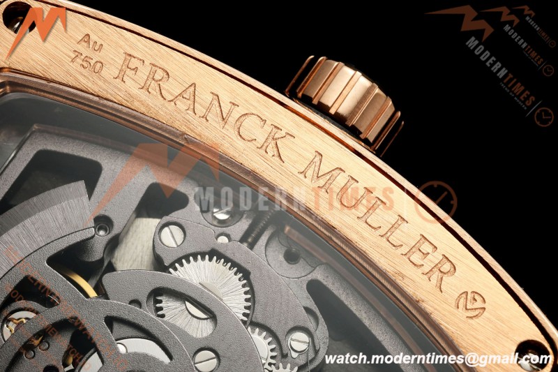 Franck Muller - Vanguard Men's Collection V45 Dia RG/Brn LE Black Dial ABF A23J