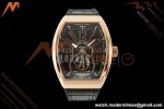 Franck Muller - Vanguard Men's Collection V45 RG/Blk LE Black Dial ABF A23J