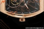 Franck Muller - Vanguard Men's Collection V45 RG/Blk LE Black Dial ABF A23J