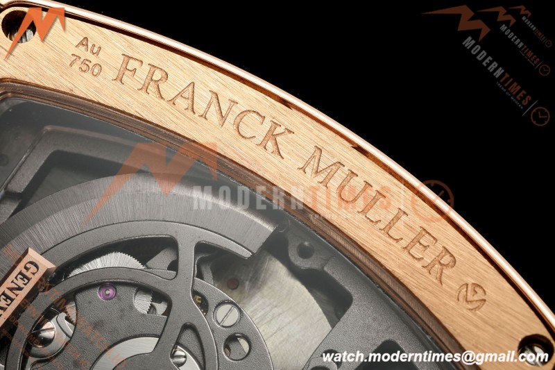 Franck Muller - Vanguard Men's Collection V45 RG/Blk LE Black Dial ABF A23J