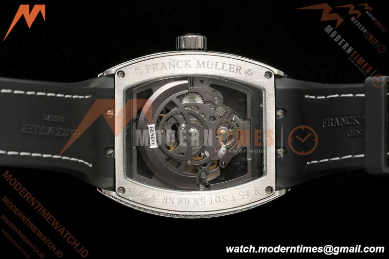 Franck Muller - Vanguard Men's Collection V45 Dia SS/LE Black Dial ABF A23J