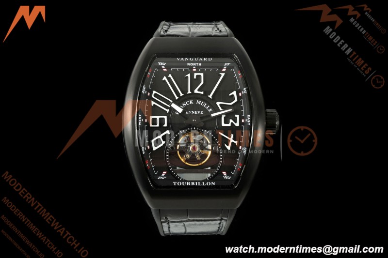 Franck Muller - Vanguard Men's Collection V45 PVD/LE Black Dial ABF A23J