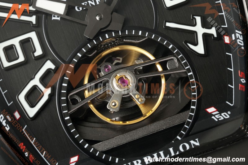 Franck Muller - Vanguard Men's Collection V45 PVD/LE Black Dial ABF A23J