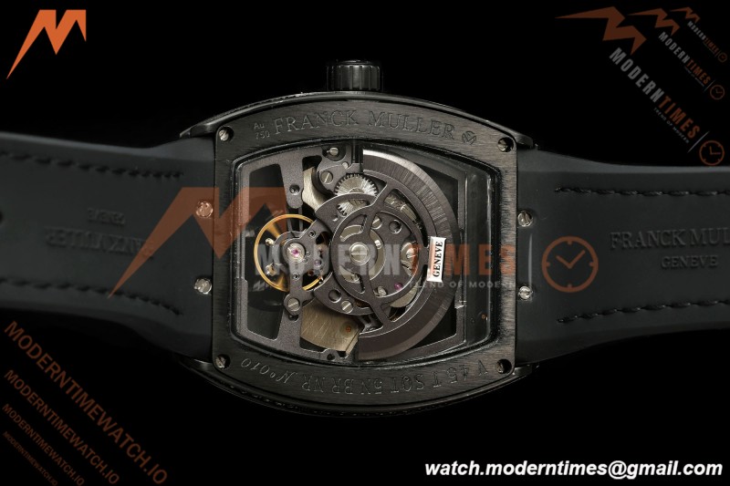 Franck Muller - Vanguard Men's Collection V45 Dia PVD/LE Black Dial ABF A23J