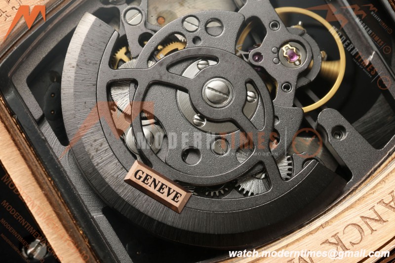 Franck Muller - Vanguard Men's Collection V45 Dia RG/Blk LE Black Dial ABF A23J