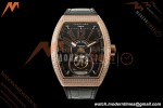 Franck Muller - Vanguard Men's Collection V45 Dia RG/Blk LE Black Dial ABF A23J