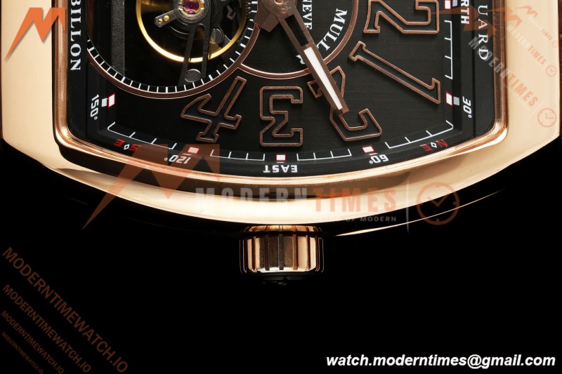 Franck Muller - Vanguard Men's Collection V45 RG/Brn LE Black Dial ABF A23J