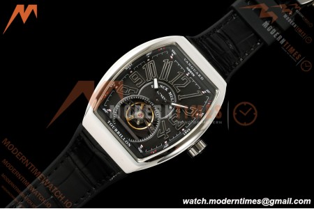 Franck Muller - Vanguard Men's Collection V45 SS/Blk LE Black Dial ABF A23J