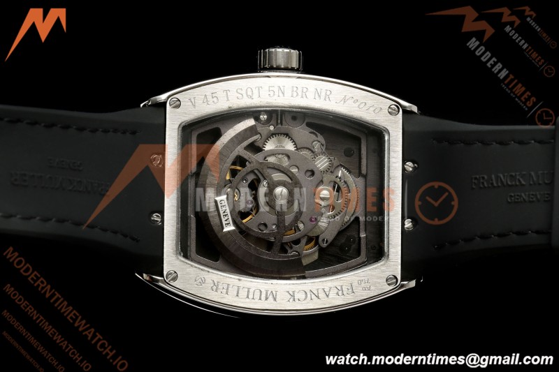 Franck Muller - Vanguard Men's Collection V45 SS/Blk LE Black Dial ABF A23J