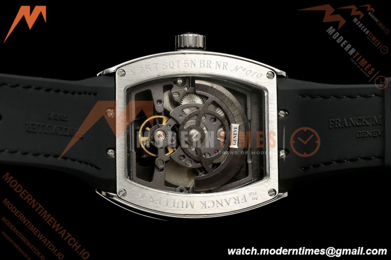 Franck Muller - Vanguard Men's Collection V45 SS/Blk LE Black Dial ABF A23J
