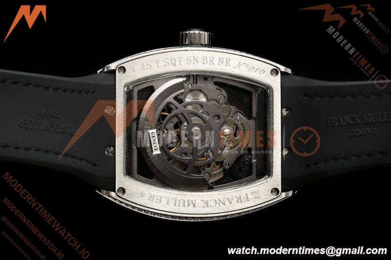 Franck Muller - Vanguard Men's Collection V45 Dia SS/Blk LE Black Dial ABF A23J