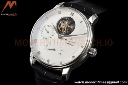 Blancpain - Villeret Tourbillon 8 Jours SS/LE Wht/Rm JBF V3