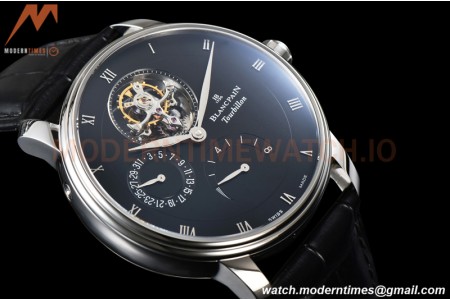 Blancpain - Villeret Tourbillon 8 Jours SS/LE Black/Rm JBF V3