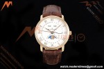 Blancpain - Villeret Moonphase 6654 40mm Complete Calendar RG/LE White APSF A6654