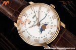 Blancpain - Villeret Moonphase 6654 40mm Complete Calendar RG/LE White APSF A6654