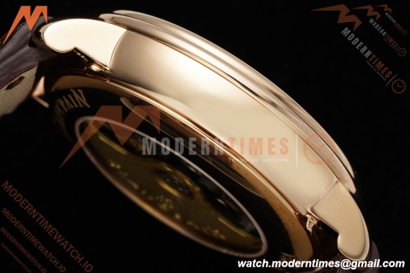 Blancpain - Villeret Moonphase 6654 40mm Complete Calendar RG/LE White APSF A6654