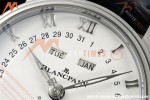 Blancpain - Villeret Moonphase 6654 40mm Complete Calendar SS/LE White APSF A6654