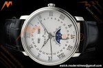 Blancpain - Villeret Moonphase 6654 40mm Complete Calendar SS/LE White APSF A6654