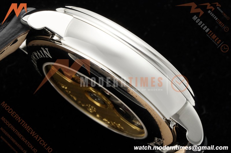 Blancpain - Villeret Moonphase 6654 40mm Complete Calendar SS/LE White APSF A6654