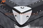 Louis Vuitton Damier Graphite Watch Case Leather Coffer 8 Position Trunk N48226