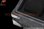 Louis Vuitton Monogram Eclipse Watch Case Leather Coffer 8 Position Trunk M20016