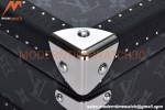 Louis Vuitton Monogram Eclipse Watch Case Leather Coffer 8 Position Trunk M20016
