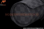Louis Vuitton Damier Graphite Watch Case 3 Position Travel Bag N41137