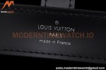 Louis Vuitton Damier Graphite Watch Case 3 Position Travel Bag N41137