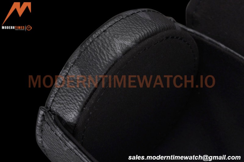 Louis Vuitton Monogram Eclipse Watch Case 3 Position Travel Bag M43385