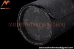 Louis Vuitton Monogram Eclipse Watch Case 3 Position Travel Bag M43385